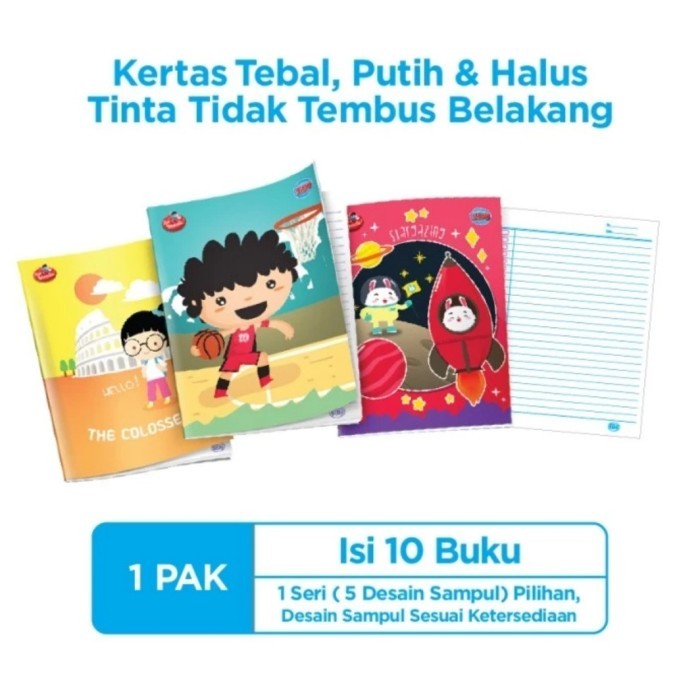 

STOK TERBATAS BUKU TULIS SIDU 58 LEMBAR SINAR DUNIA KODE 741