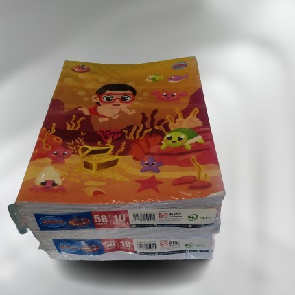 

TERBATAS BUKU TULIS SIDU 58 LEMBAR 1 PACK KODE 1291