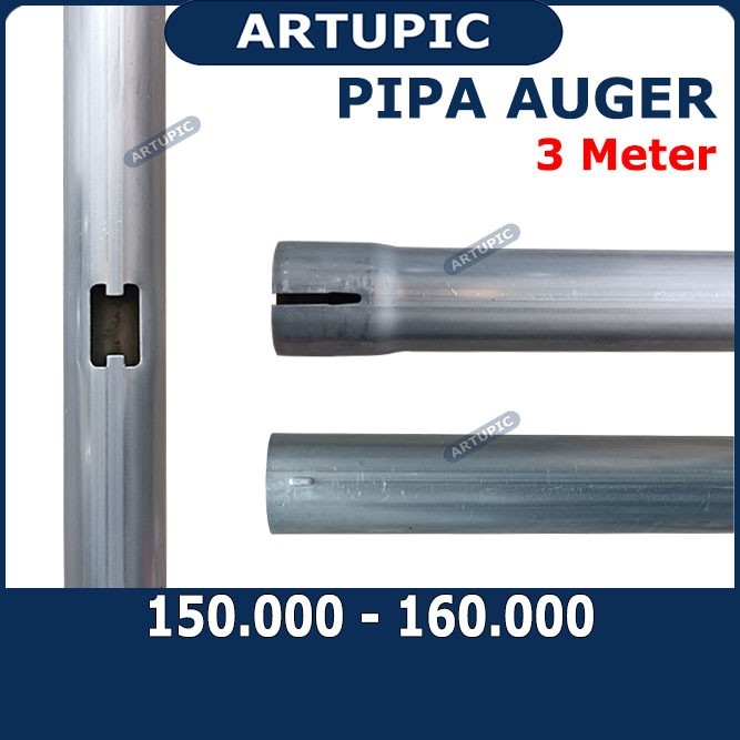 Pipa Auger 3 Meter 4 Lubang 45mm Tempat Pakan Otomatis Ayam Feeder System Feeding Line Ayam