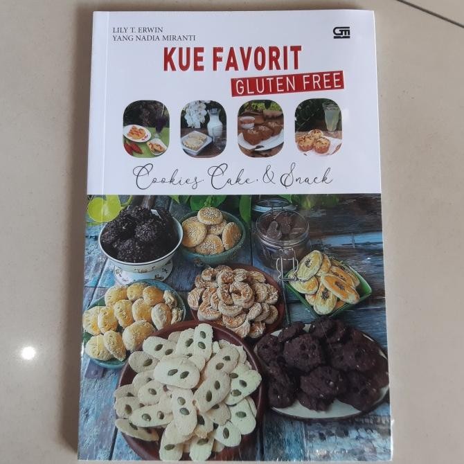 

Terlaris Buku Resep Kue Favorit Gluten Free: Cookies, Cake & Snake - Lily T. E Ready Stok