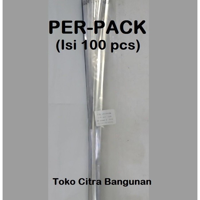 

Sabuk Marker Ties 50 cm Kabel Ties Stainless Self Locking Zip PerPack