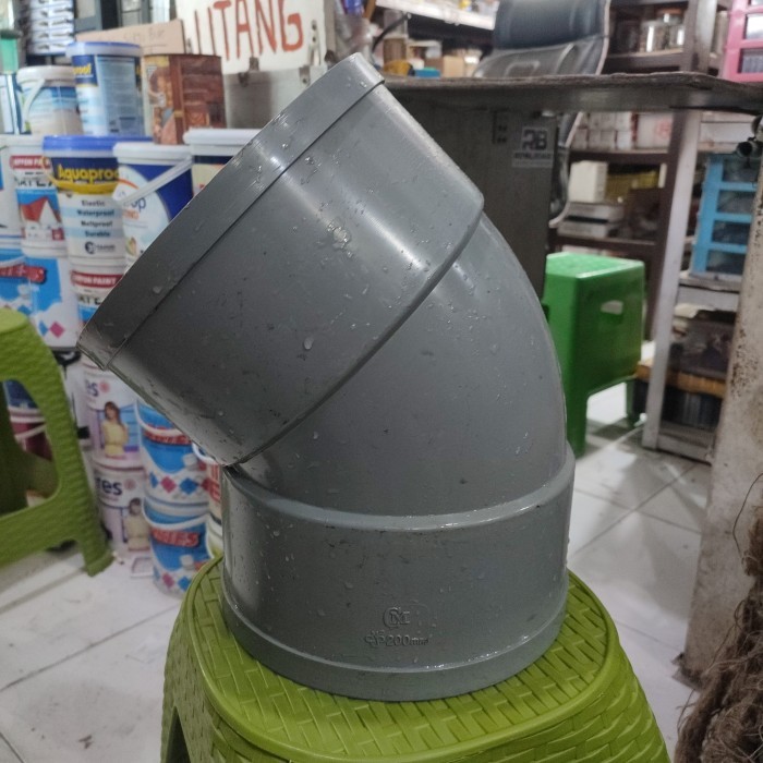 Knee 8inch Merk CM 45 Derajat Elbow 8inch Sambungan Paralon 8 inch