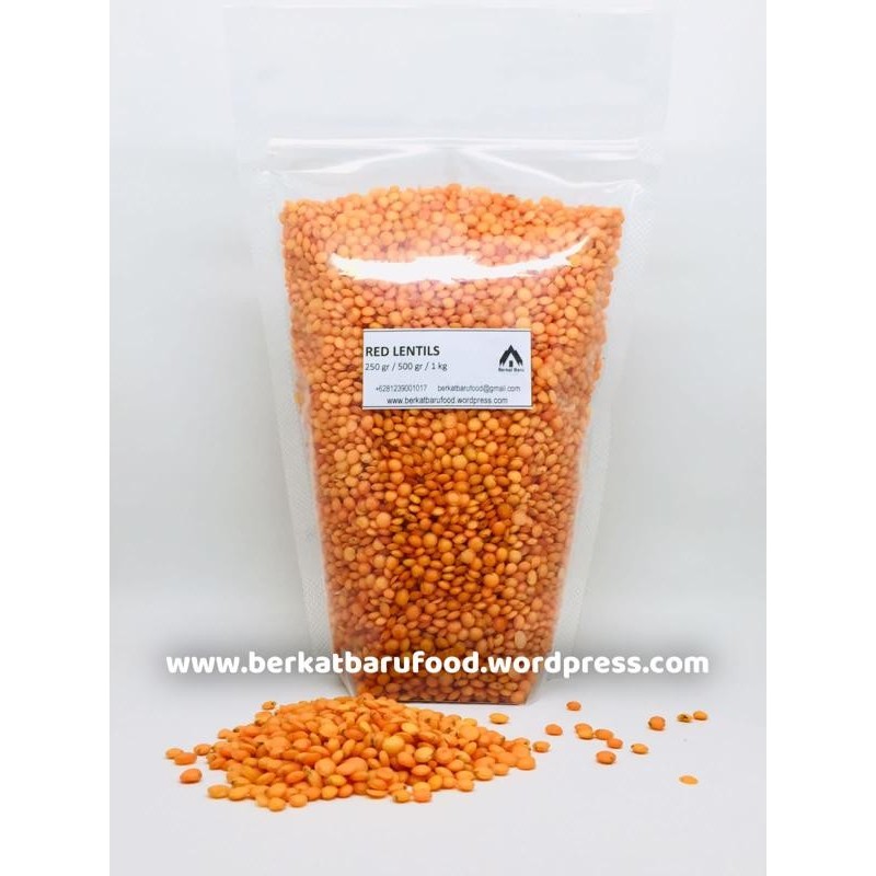 

HOT SALE Red Lentil / Mysore Dal / Masoor Dal / Lentil Merah 1 kg