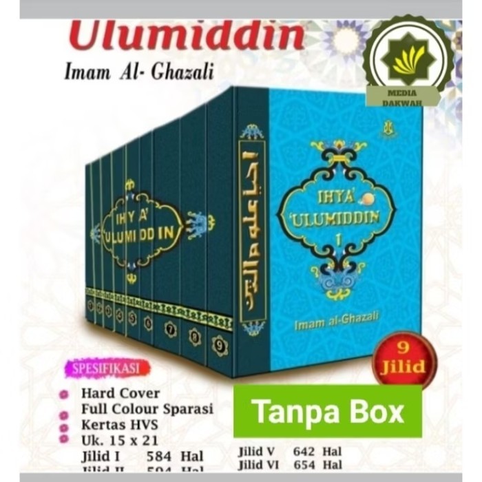 Ihya Ulumuddin, jilid 1 - 9 terjemah lengkap