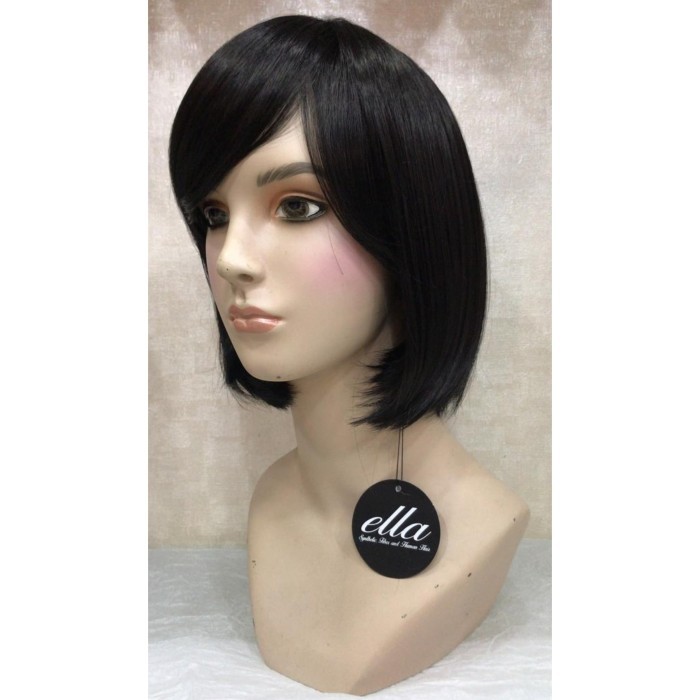 PROMO SHOPEE WIG WANITA FIBER RAMBUT PALSU FB2006BA3 HITAM CAESARSHOPID