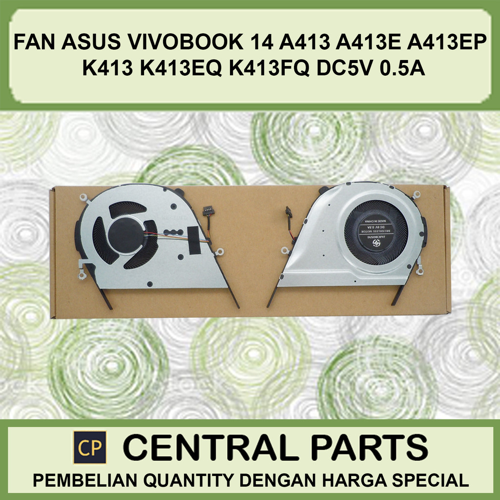 Fan Laptop Asus Vivobook 14 a413 a413e a413ep k413 k413eq k413fq DC5V 0.5A