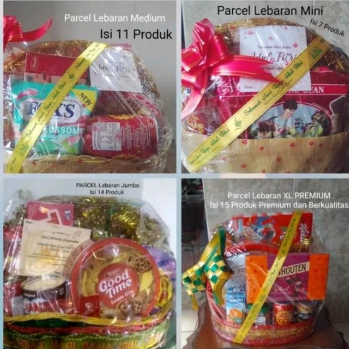 

Best Seller!, Parcel Lebaran Medium Free Ucapan Dan Box Lebaran