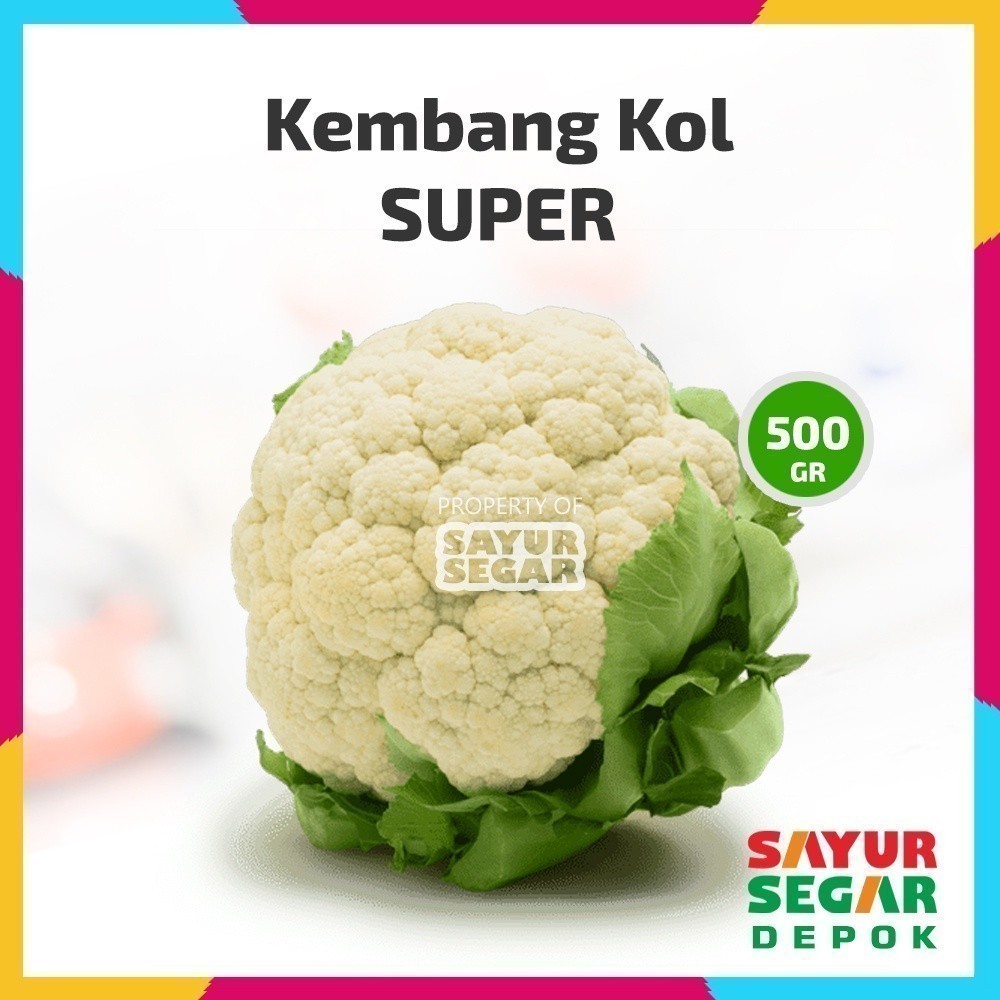 

KEMBANG KOL SUPER [±500g] FRESH CAULIFLOWER