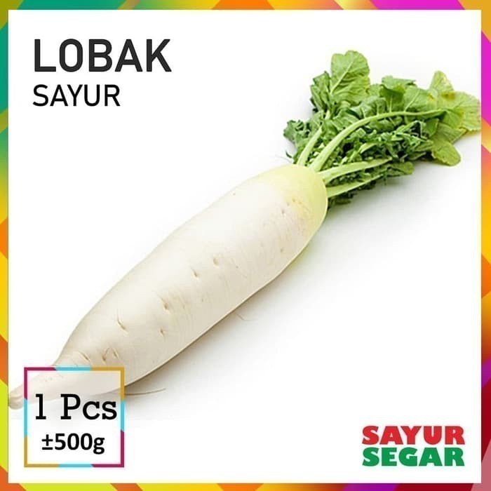 

Lobak Sayur [1 Buah, ±500G]