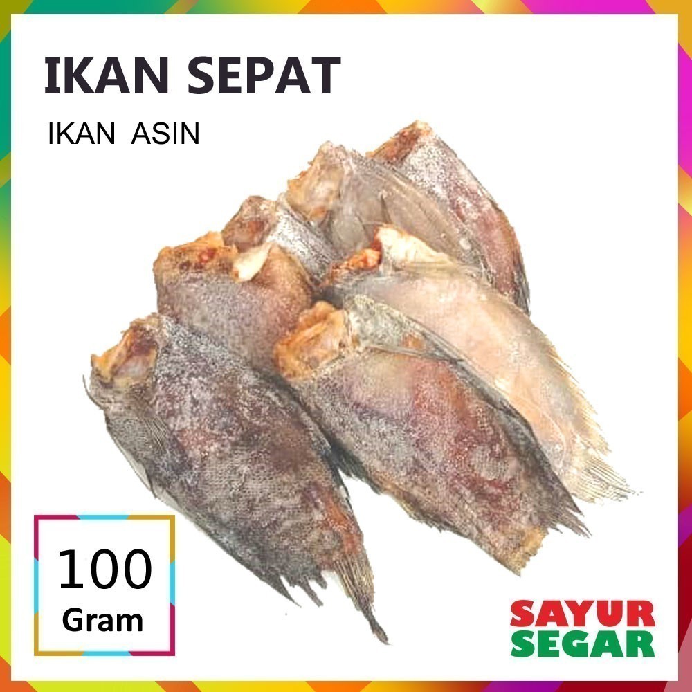 

Ikan Asin Sepat [100G]