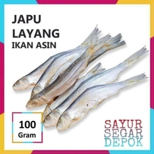 

Ikan asin japu layang kangen / sayur segar depok