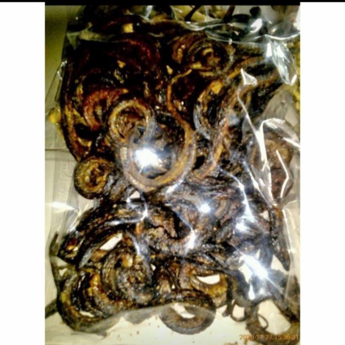 

BERGARANSI Keripik Belut Tanpa Tepung 500gram