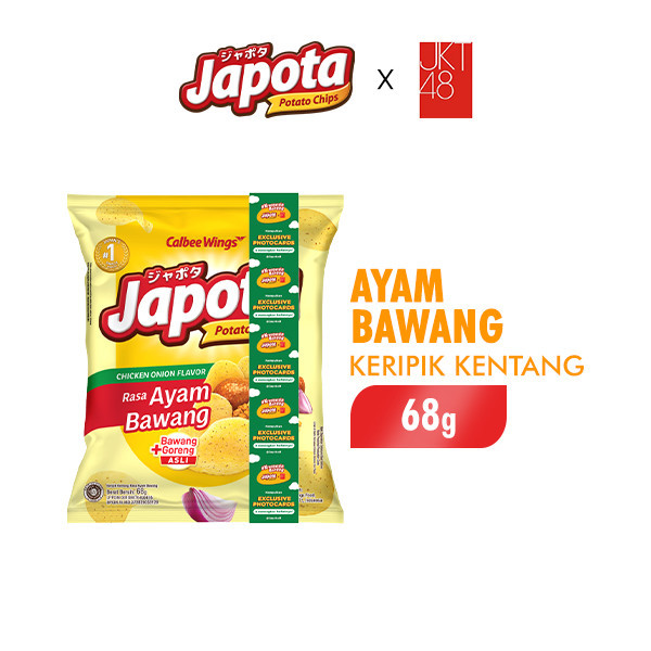 

EKSLUSIF Japota Keripik Kentang Ayam Bawang 68 gr
