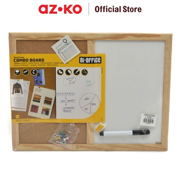 

AZKO Bi-Silque 40X30 cm Papan Kombinasi
