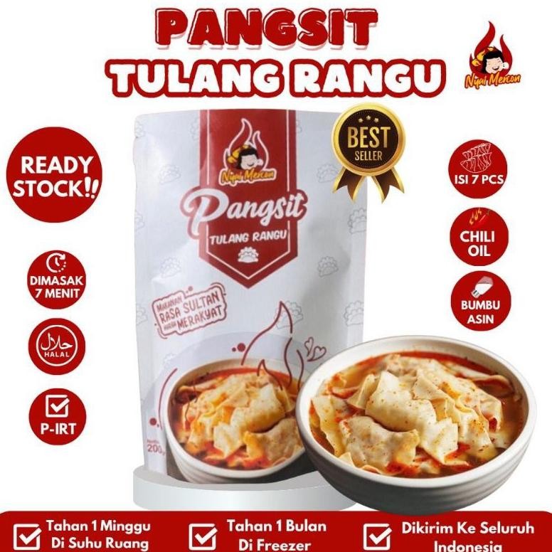 

Pangsit Nyai Mercon All Varian Original - Ayam - Tulang Rangu 200g