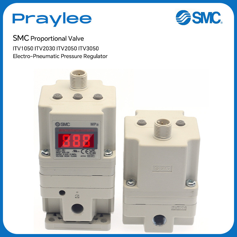 VANE SMC Proportional Valve ITV1050 ITV2030 ITV2050 ITV3050 Series Electro-Pneumatic Pressure Regula