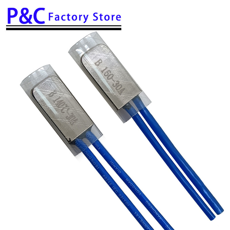VANE 1/2/5/10PCS KSD9700 30A 115/120/125/130/135/140/145/150C Single-phase Motor Thermal Protector T