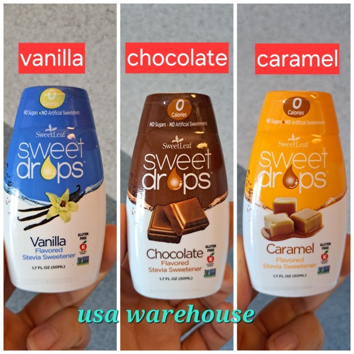 

Sweetleaf Sweet Drops stevia sweetener Vanilla flavored 50 ml