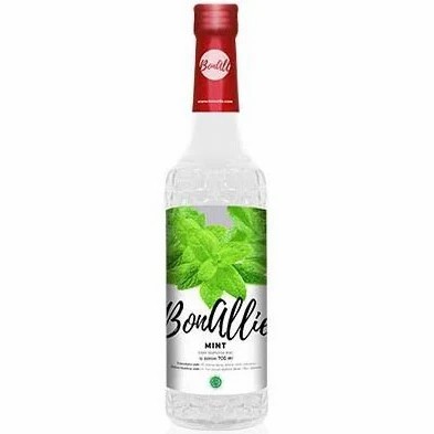 

Bonallie Premium Mint Syrup 700mL Bonalie Sirup Rasa Mint