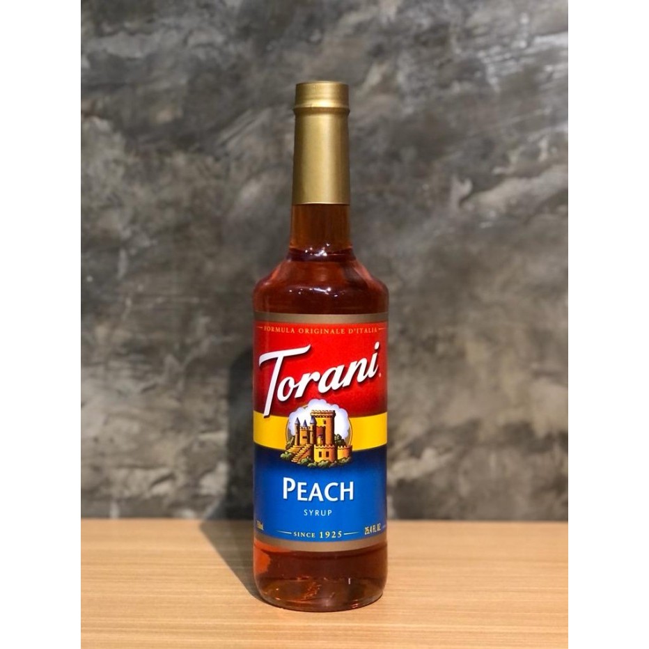 

Torani Syrup Rasa Peach 750 ML - Sirup Torani 750 ML