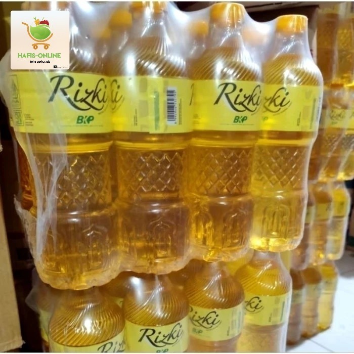 minyak goreng rizki 850 ml 1 krat 12 pcs