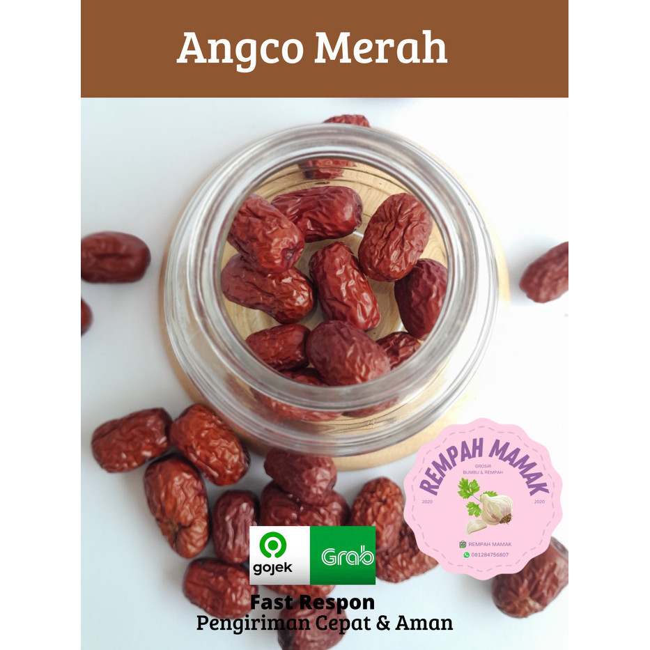 

Angco merah / Kurma China Kualitas Premium Grade A 1KG
