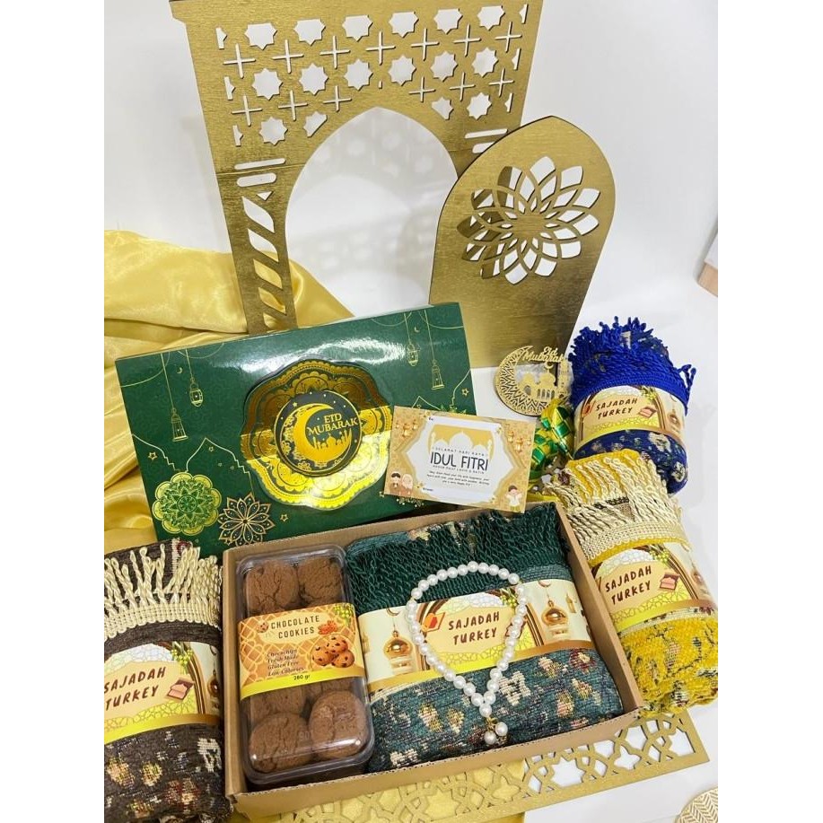 

Hot Sale!, Hampers Idul Fitri Hampers Ramadhan Sajadah Kurma Parsel Lebaran