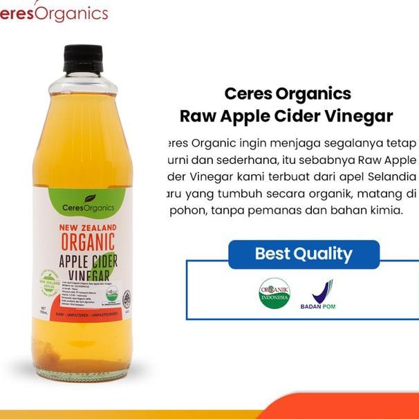 

Cere Organic Rapple Cider Vinegar 750Ml