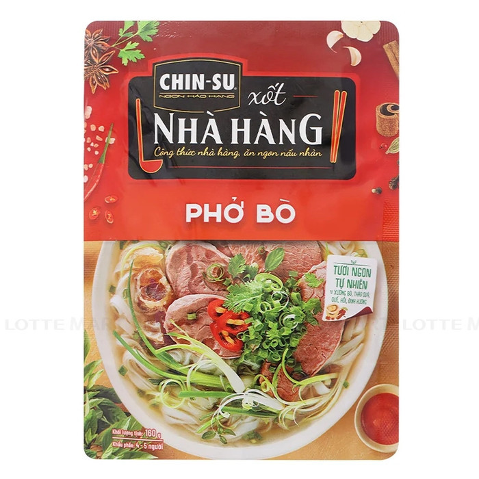 

HOT SALE! Chin-Su Pho Bo Beef Soup Seasoning Mix Bumbu Saus Daging Kuah Kaldu Sapi Pho Chin Su
