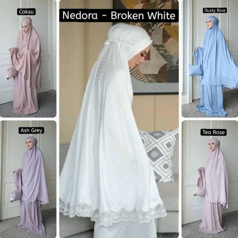 PRAYER SET - NEDORA / DAILY MUKENA  GONEGANI BERKUALITAS