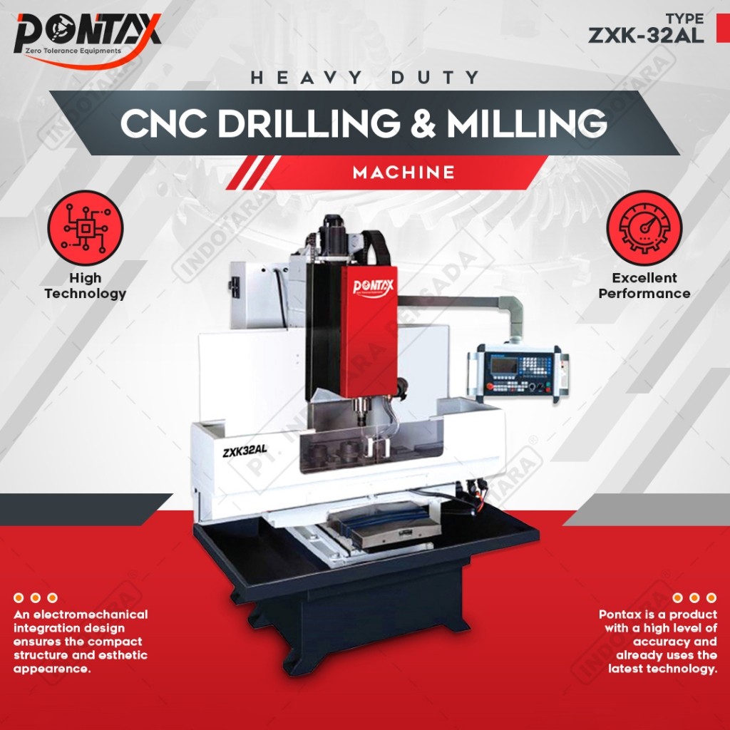 Mesin CNC Drilling & Milling PONTAX ZXK-32 Series