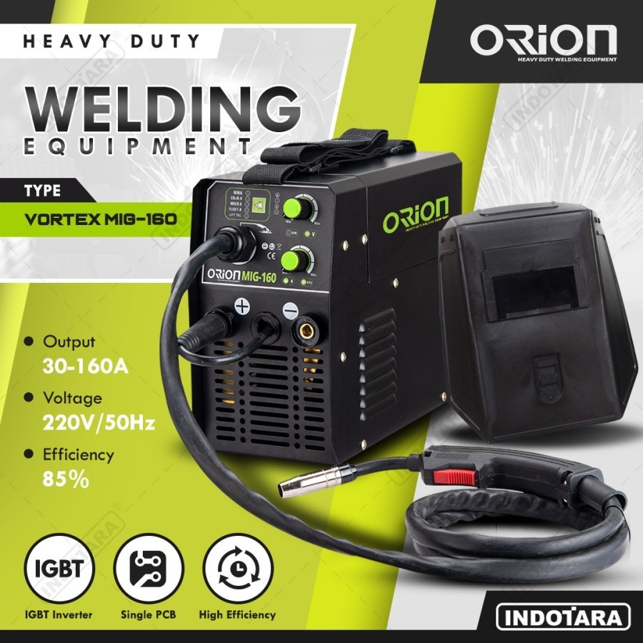 44cipay - Orion MIG160 Mesin Las 2in1 MIG/MMA 200A Portable Trafo Las Inverter