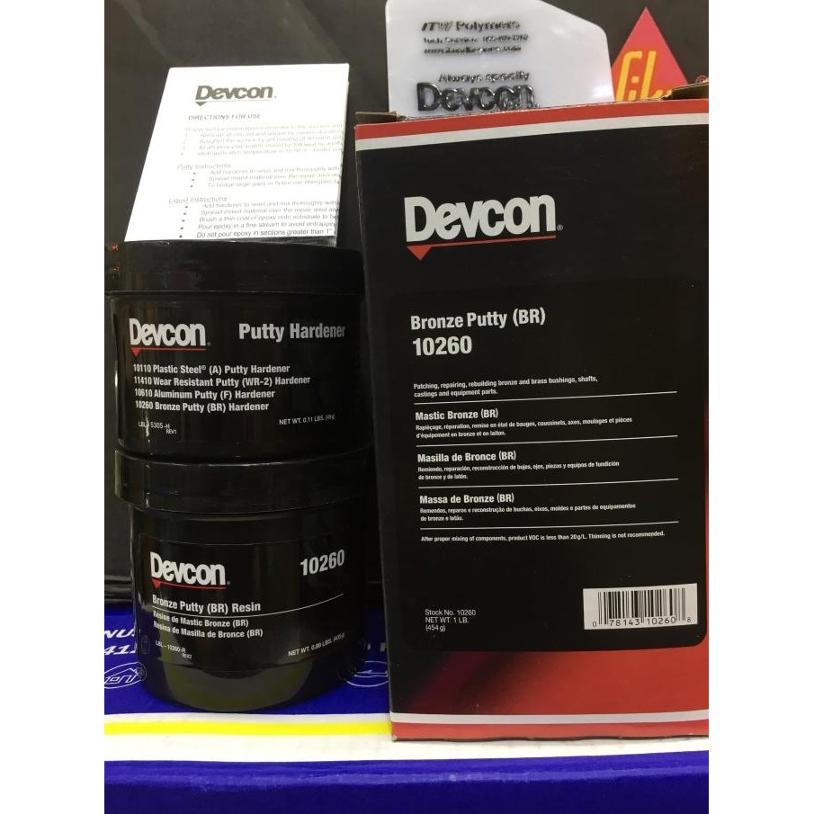 Promo Devcon bronze putty br devcon 10260 COD