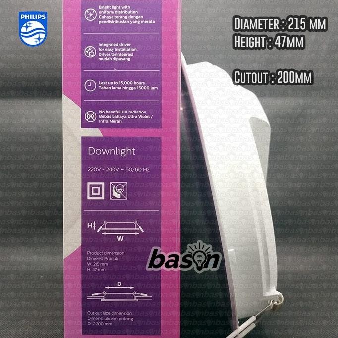 Sale Philips Led Downlight 59471 Meson 24W 8Inch 200 Gen 3