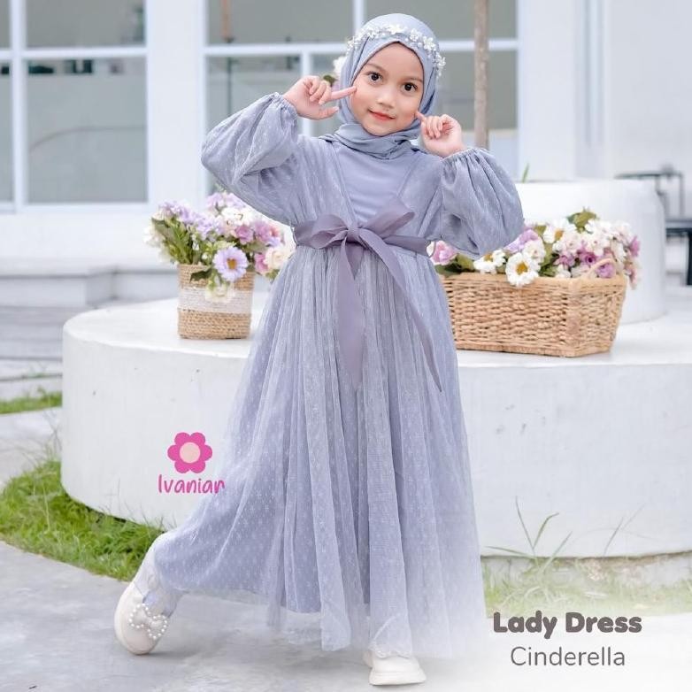 HK Afsheenastore Gamis Peta Anak Gamis Anak Lady Dres By Ivaniar TERLARIS