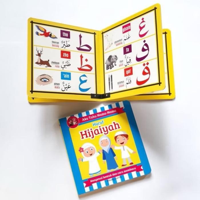 

Boardbook Balita Anak Bahan Hard Cover Tebal (Original)