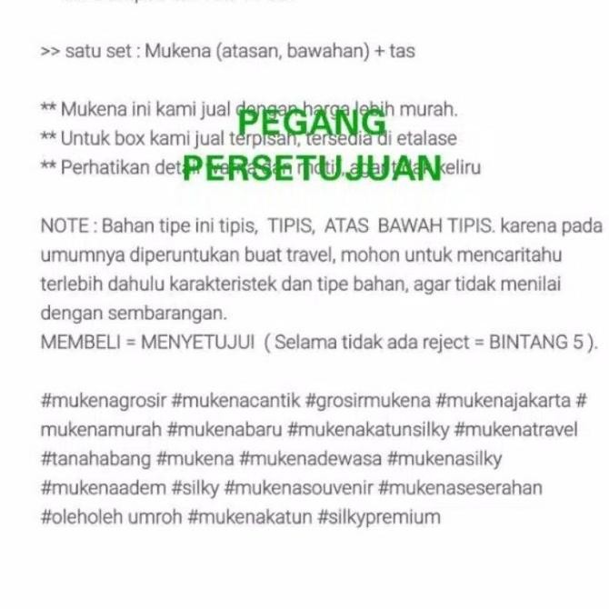 Miliki Mukena Dewasa Mukena Silky Mukena Travelling Mukena Silky Premium