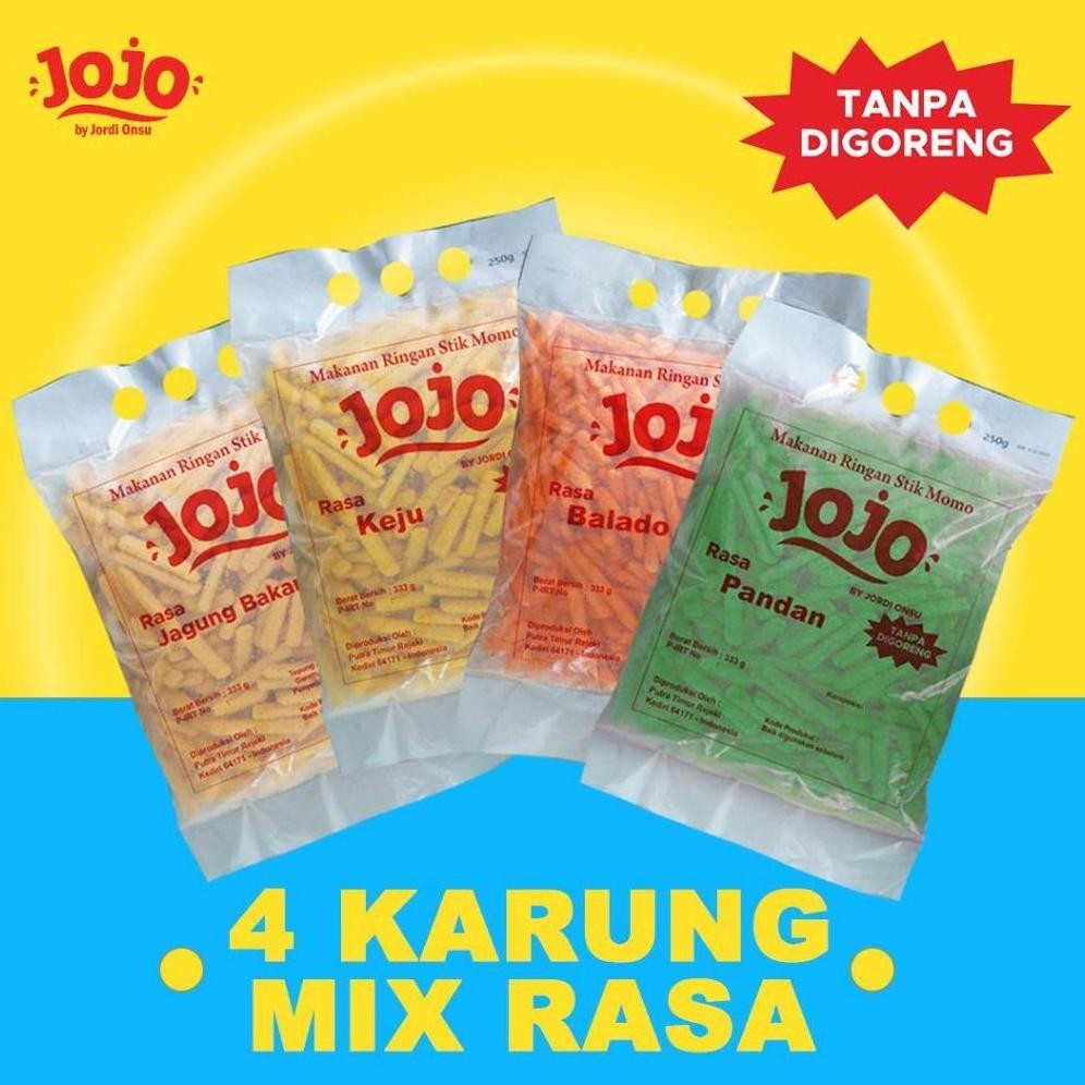 

PROMO [JRD] MAKANAN RINGAN SNACK STIK 1kg MIX 4 RASA SNACK TANPA GORENG in-13
