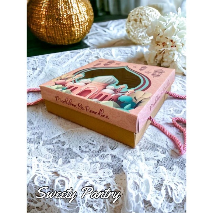 

New! Top Selection Sheila - Dus Box Packaging Kotak Hampers Kue Toples Lebaran Idul Fitri Idul Fitri