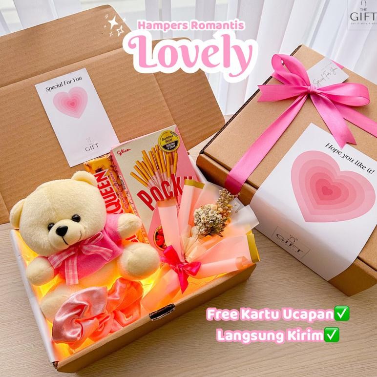 

TERLARIS Hampers Cewe Kado Boneka Hadiah Pesta Snack Cokelat Gift Bunga Ulang Tahun Valentine Wisuda Anniversary an-114