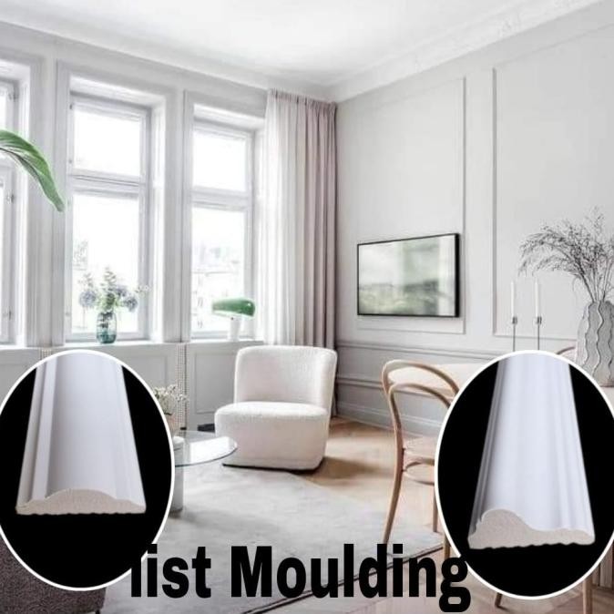 LIST MOULDING WALL LIST PROFILE KAYU DINDING