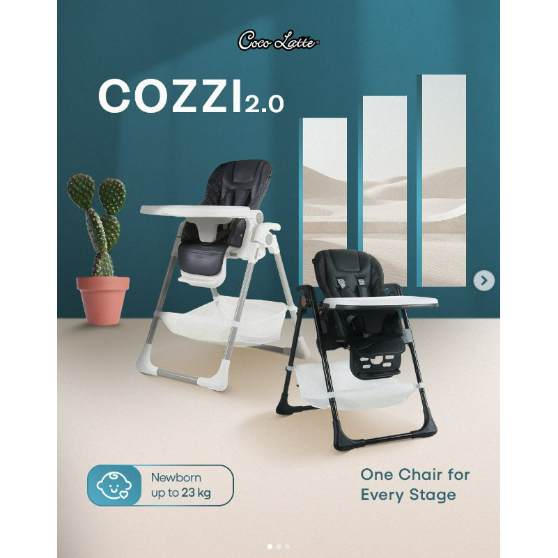 High Chair Cocolatte Cozzi / Kursi Makan Anak Bayi