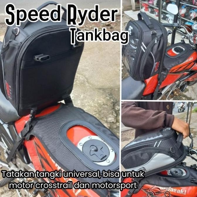 (GLS1) TANKBAG TAS TANGKI MOTOR CB 150X GSX KLX CRF DLL TOURING HELM
