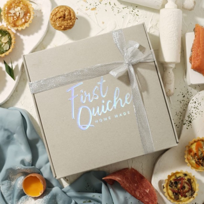 

Vegetarian Quiche Hampers