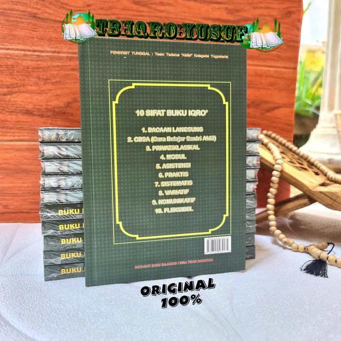 

Buku Iqro Hard Cover Hvs Warna Ukuran A5 Original Gratis Kalam