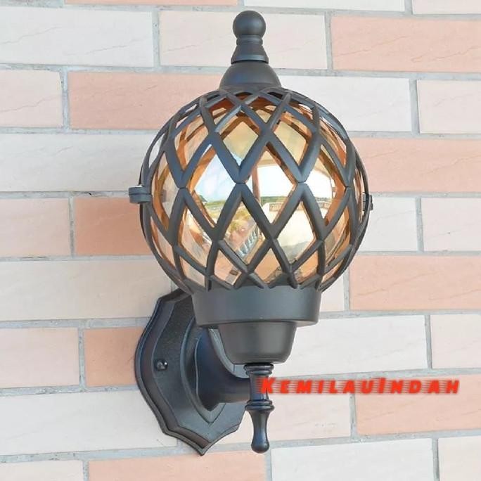 SL5227 LAMPU DINDING HIAS OUTDOOR KLASIK ANTIK FITTING E27 DEKORASI