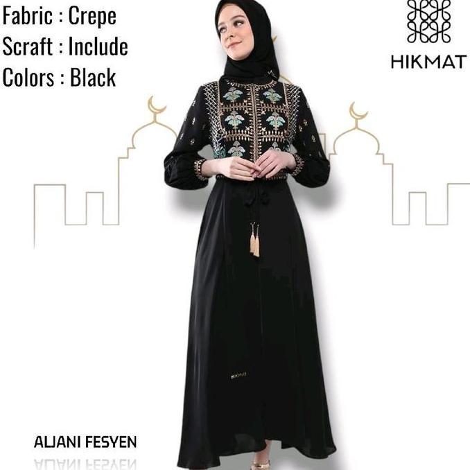 Limited, Abaya Hikmat Fashion Original A3845