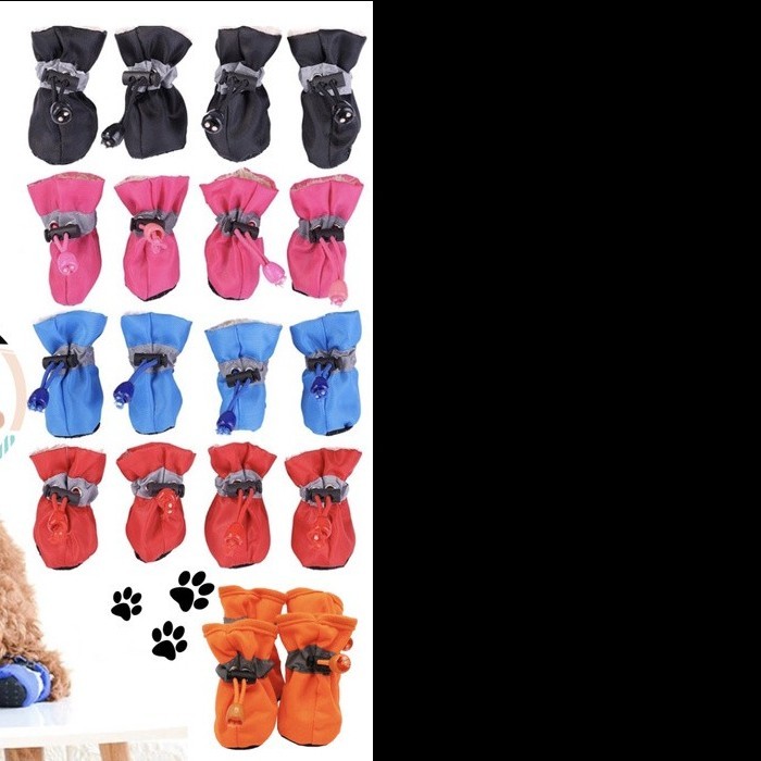 Waterproof Shoes - Pet Dog Cat Sepatu Hewan Anjing Kucing