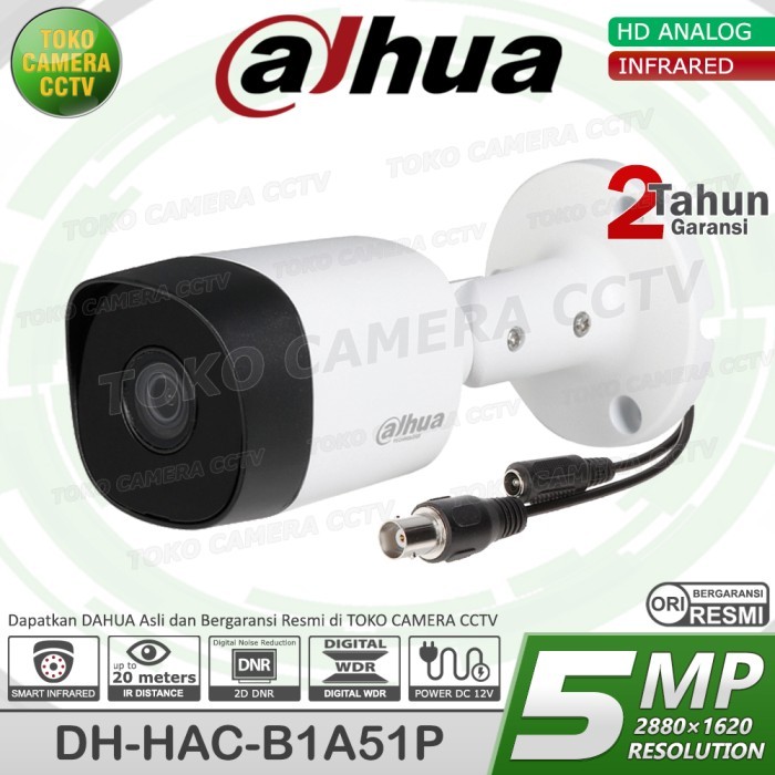 Kamera Cctv Outdoor Dahua 5Mp Camera Cctv Dahua 5Mp Hdcvi