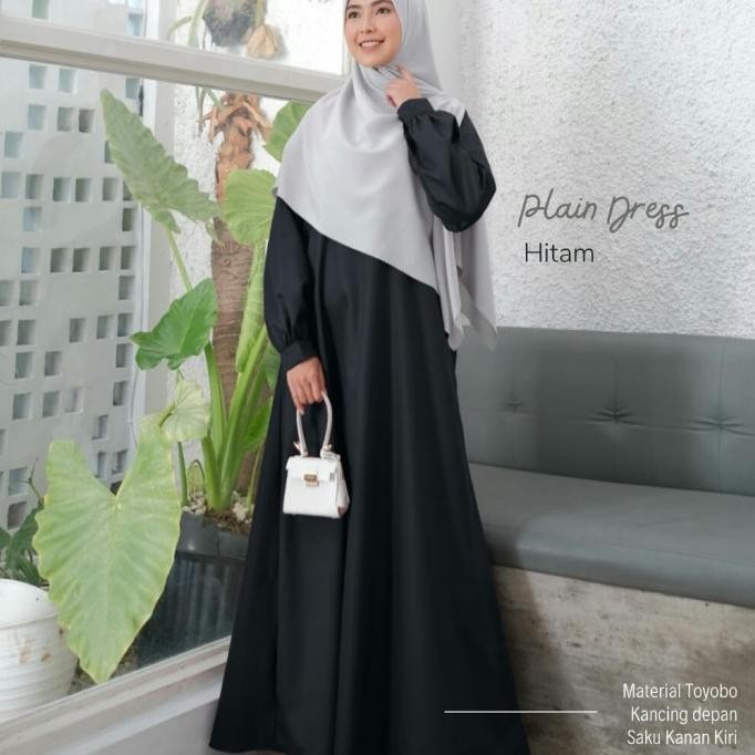 Limited, Gamis Abaya Putih Gamis Polos Haji/Umroh Gamis Jumbo